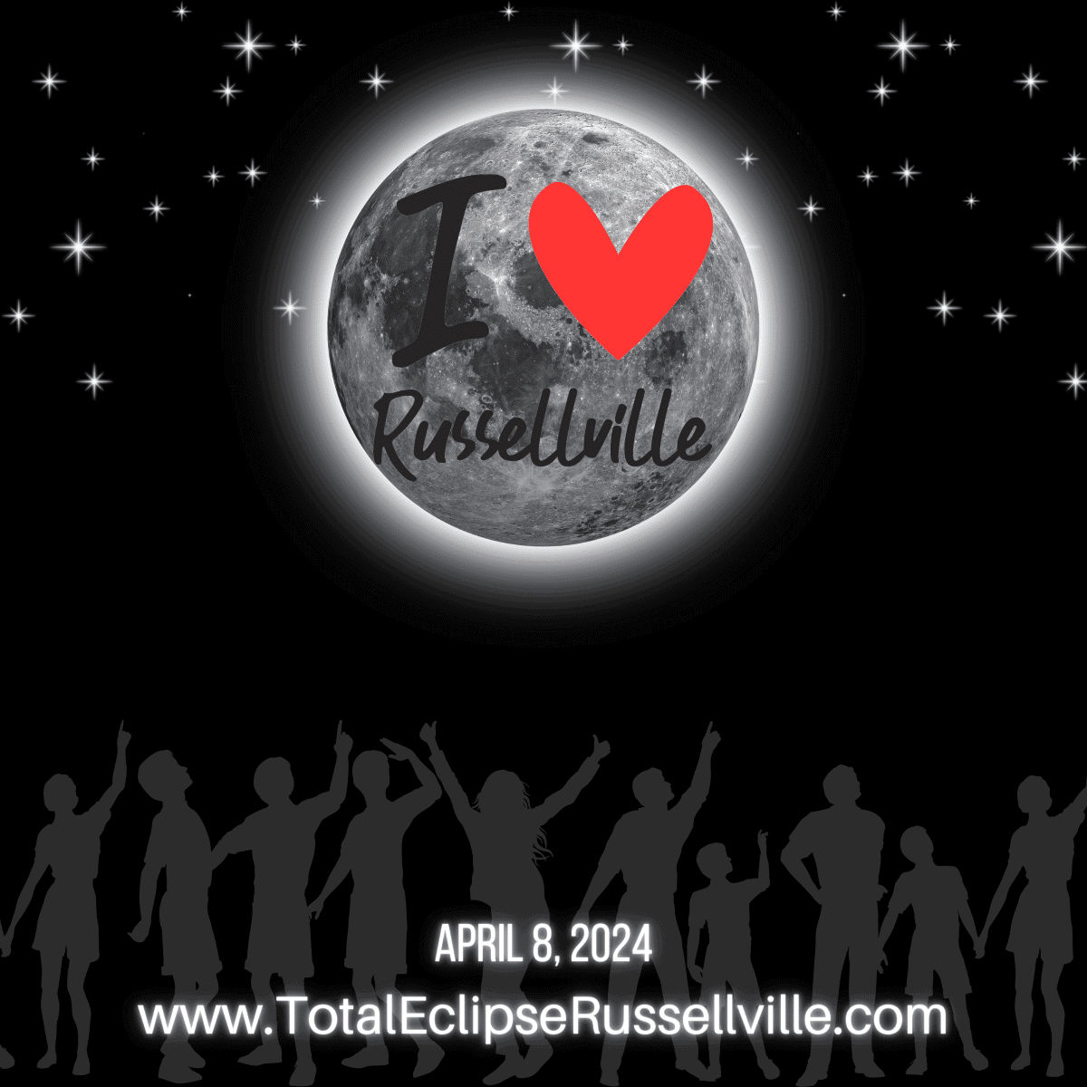 Total Eclipse Russellville April 2024 Visionary Balloonworx